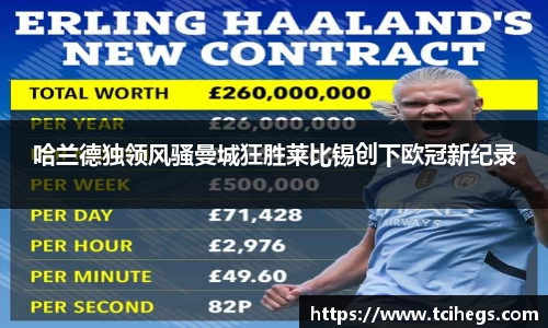 哈兰德独领风骚曼城狂胜莱比锡创下欧冠新纪录